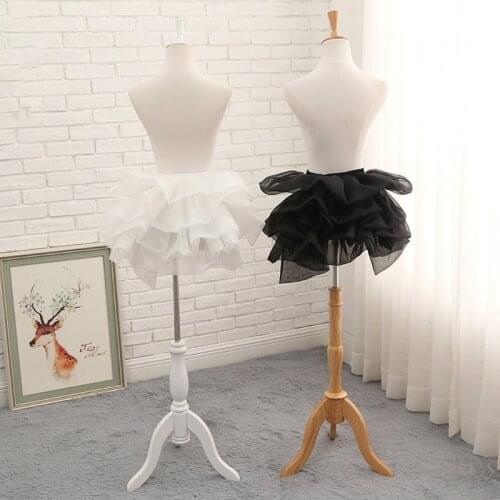 Lolita Crinoline Violent Hip-Lifting Bell-Shaped Back-up Cosplay Lolita Daily Boneless Soft Yarn Adjustable