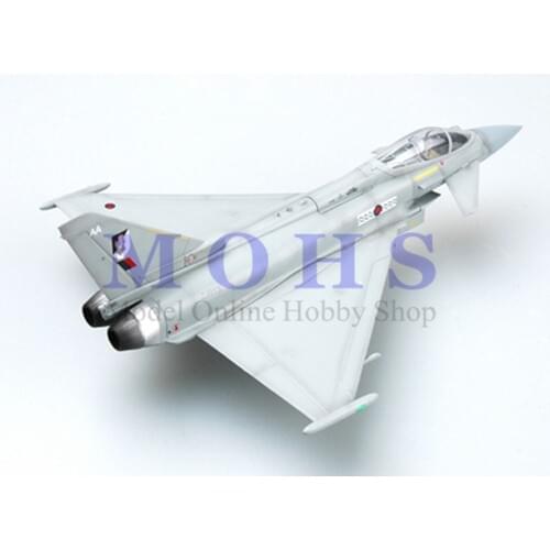 EASY MODEL 37141 1/72 Assembled Model Scale Finished Model Airplane Scale Aircraft Fighter EF2000 EF-2000A 17 Sqn RAF