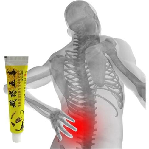 Scorpion Venom Analgesic Ointment Cervical spondylosi joints Pain Plaster Shoulders Lumbar leg Pain Relieving Patch Balm Cream 1