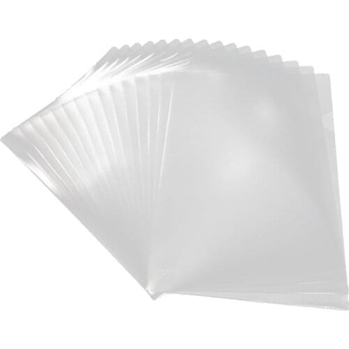 20 Pcs Clear Presentation Files Paper Cover Transparent Binding Report A4 Folder for business Documents School Projects Storage