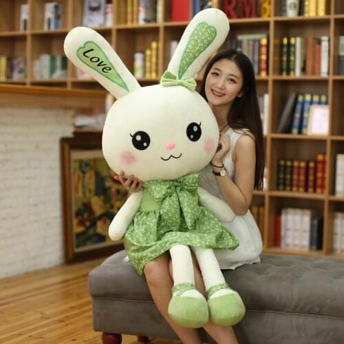 Rabbit Doll Plush Animals Stuffed Toy Pets Soft Kids Adult Plushie Toys for Children Birthday Gifts Sleeping Doll 30Cm -170Cm