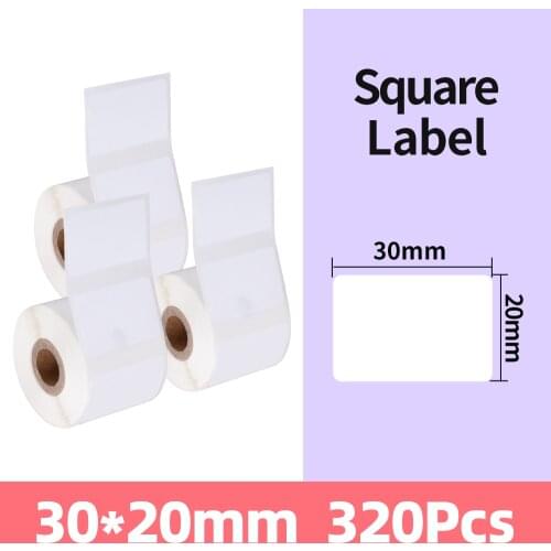 Phomemo Self-Adhesive Thermal Paper Printable Sticker Label Papers for M110 M200 Printer Multi-Purpose