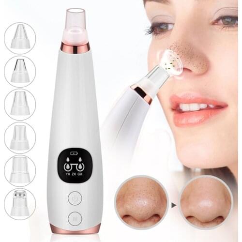 Blackhead Remover Skin Care Pore Vacuum Acne Pimple Removal Vacuum Suction Tool Facial Diamond Dermabrasion Machine Face Clean
