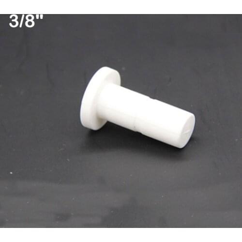 10pcs 3/8" OD End Plug Cap POM Quick Fitting Connector For Aquarium RO Water Filter Reverse Osmosis System