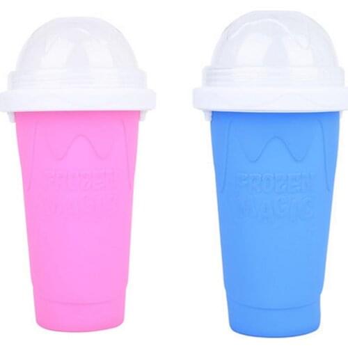 Quick-Frozen Cup Homemade Milkshake Bottle Slush And Shake Maker Fast Cooling Cup Household Ice Crusher Ice Cream​ Maker