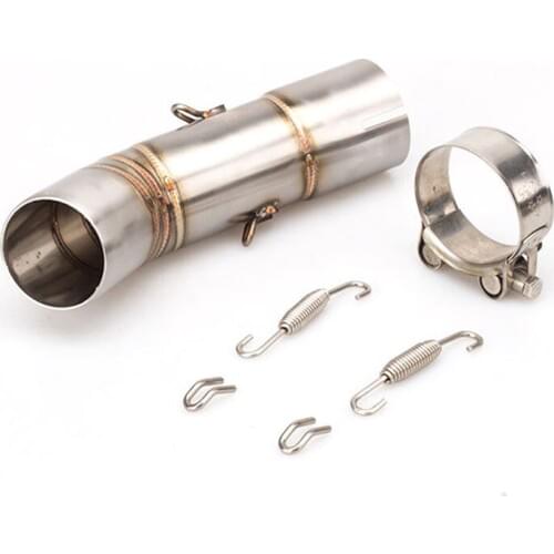 For Yamaha Fazer FZ8 FZ8N FZ800 2010 - 2012 2013 2014 2015 Motorcycle Exhaust Middle Link Pipe Accessories Escape System Slip-on