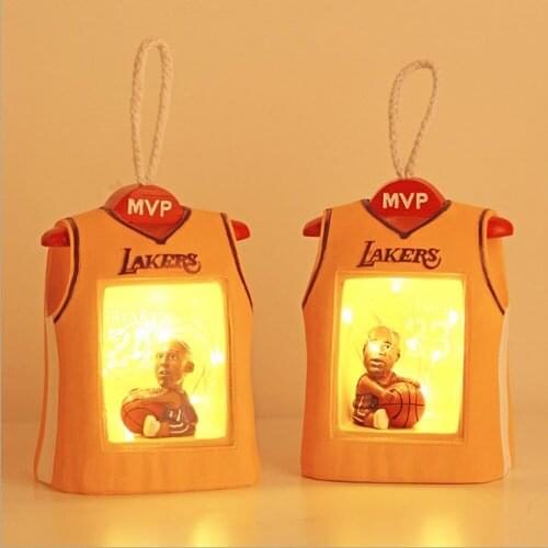 GUCHABEL SLAM DUNK Creative Basketball Star KOBE Soccerwe Promotional Toy Movable Doll JAMES Toys Night Light Kids Birthday Gift