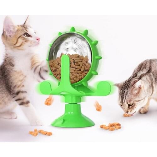 Cats Funny Massage Rotatable Cat Toys With Catnip Balsl Teeth Cleaning Pet Products Cats Puzzle Training Toy