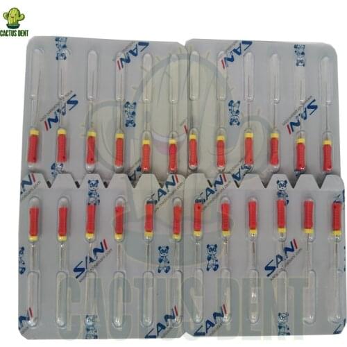 Sani Dental Endo File Root Canal File K File Stainless Steel / Endodontic Instruments Hand Use Manual File Reamer Dentistry Tool