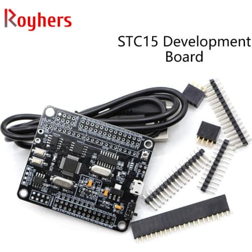 1Pcs STC8A8K64S4A12 Development Board 51 System Board Competition Board STC15 MCU Development Board Upgrade Learning Board