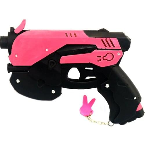 Overwatch D.Va Gun Headphone for Cosplay Weapon Hana Song D VA Prop Pistol Headset Accessories for Halloween Christmas Gift DVA