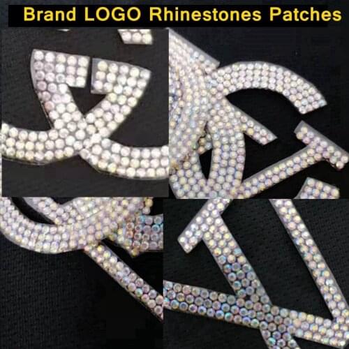 YD high quality for customer to do customized hotfix rhinestones transfer motif custom motif