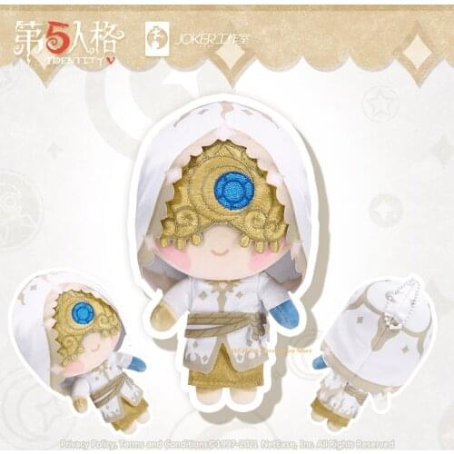 Original Game Identity V Eli Clark Cute Plush Dolls Keychain Bag Pendant Toy Cartoon Keyring Cosplay Fans Xmas Gifts 13x7cm