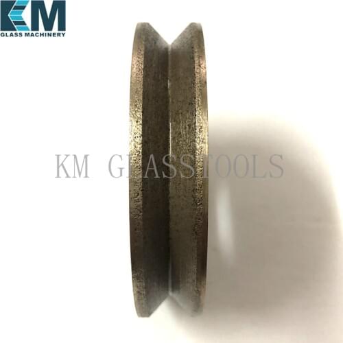 Parallel diamond wheel (inside V) Diameter 80mm,Hole16mm,Angle:90