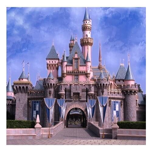 Newborn Baby Photo Props Custom Backdrops Storybook Castle Princess Wedding Photography Backdrops Background for Photo Studio