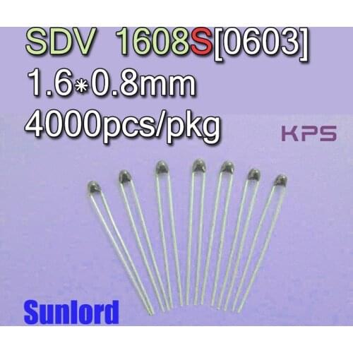 SDV 1608 Multilayer Chip Varistor Phones PDA 5G AI EMI Computer NTC SMD ESD I/O EFT IC Transistor Burst protection