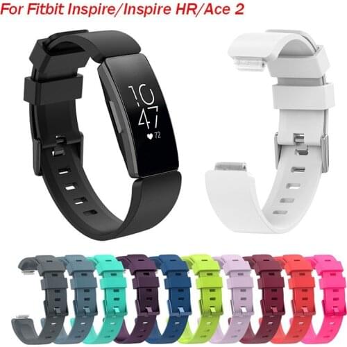 Replacement Straps Bands for Fitbit Inspire HR/Inspire/Ace 2 Activity Tracker Belt Wristband Bracelet