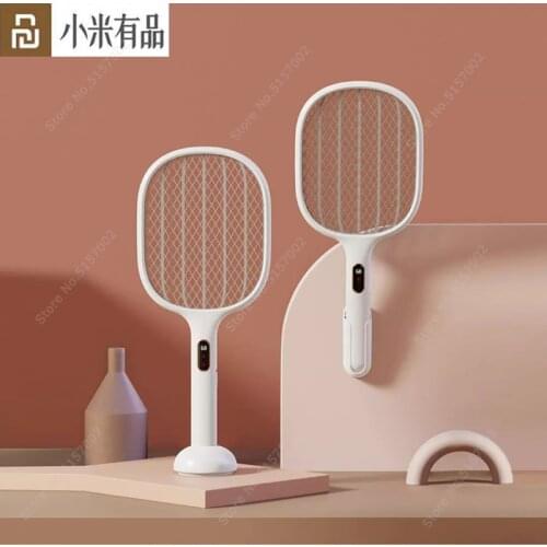 Youpin Qualitell Smart Electric Mosquito Swatter Digital Display Wall-mounted Mosquito Killer 2in1 Portable Type-C Charging