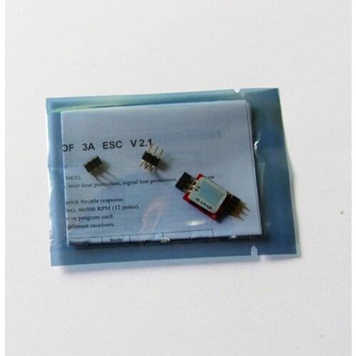 XP-3A Brushless ESC for Model Airplane Accessories 3A Electronic Speed Controller