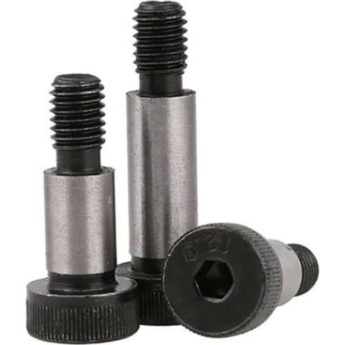 1Pcs M5-M8 Hex Hexagon Socket Cap Head Shoulder Roller Bearing Screws Bolts Grade 12.9 Carbon Steel