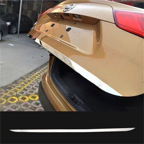 ABAIWAI 3D Stickers For Nissan Qashqai Trunk Accessories Car-Styling Protection Decoration Creative Blue Red Logo 2014 to 2016