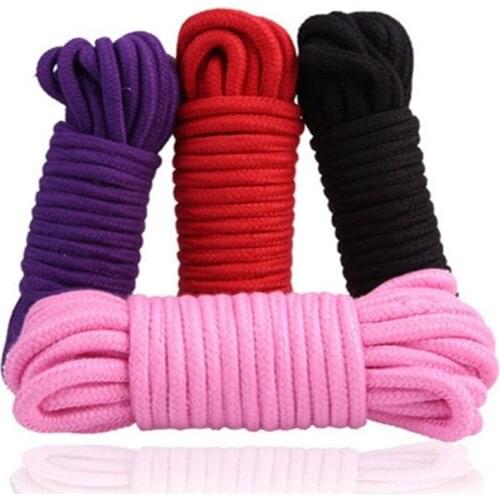 5/10/20m Cotton Bdsm Bondage Rope Gear Sex Toys for Women Restraint To Slave Roleplay Femdom Erotic Couple Adult Toys Sex Shop