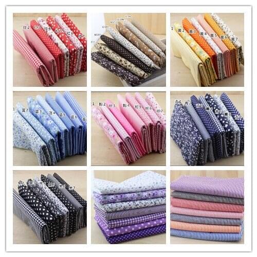50*50cmTilda Floral Handmade Cotton Fabric Fat Quarter Bundle Quilting Patchwork Sewing Doll Craft Tissue Wholesale