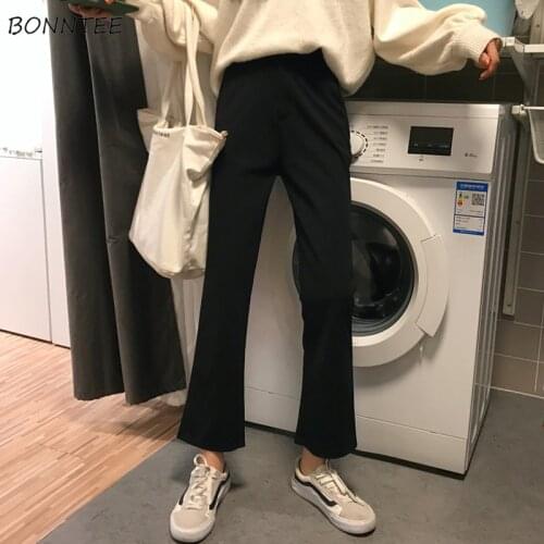 BONNTEE Women's Flared Trousers
