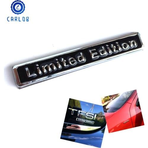 CARLOB 3D Car Styling Limited Edition Emblem Badge Chrome Metal Sticker Motorcycle Decal For KTM YAMAHA Suzuki Honda Kawasaki