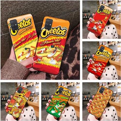 Hot Cheetos Phone Case For Samsung Galaxy A21S A01 A11 A31 A81 A10 A20E A30 A40 A50 A70 A80 A71 A51