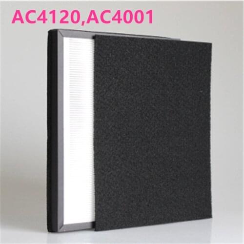 Air Purifier Parts Activated Carbon dust Collection HEPA filter AC4120 for Philips AC4001