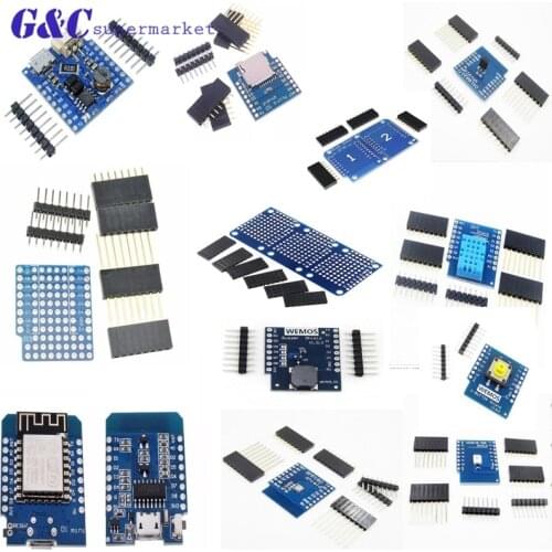Esp8266 WeMos D1 Mini NodeMCU WiFi Development Board ProtoBoard Shield Compatible Board Module