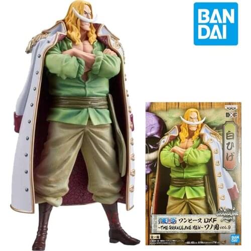 18CM Banpresto Figurine One Piece DXF The Grandline Men Wano Country Edward Newgate Anime Figure Model Kids Toys Gift