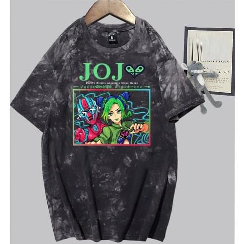 Anime Jojo Bizarre Adventure Stone Ocean Cujoh Jolyne Tees T-Shirt