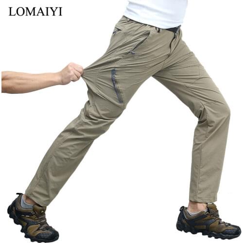 LOMAIYI Mens Summer Pants