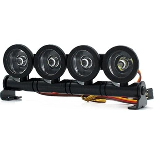Multi-function Roof Light Bar LED Lamp Ultra Bright Lamp For 1/10 1/8 RC Car Model Component Spare Parts Accessories