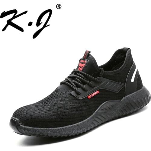 Men Shoes обувь мужская Women Botas Safety Shoes Work Safety Boots Breathable Footwear Size 36-48 Dropshipping Indestructible