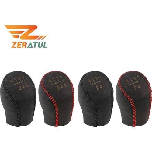 5 6 Speed Manual Gear Head Collars for Hyundai Elantra GT Accent Solaris Avante MD I30 MT Car Shift Knob Cover Accessories