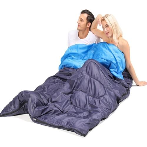 Outdoor products Increase camping moisture-proof reachable sleeping bag Single double comfortable sleeping bag support customiza