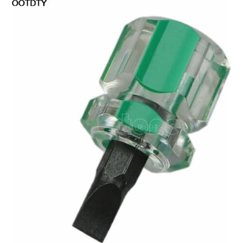 1PC Precision Mini Slot & slotted Type Screwdriver Anti Slip Bits Magnetic Repair Tool New