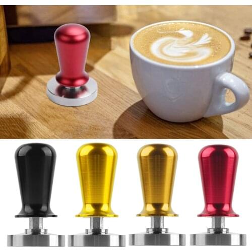 58mm Espresso Tamper Coffee Pull Cup Press Flat Base Barista Accessories