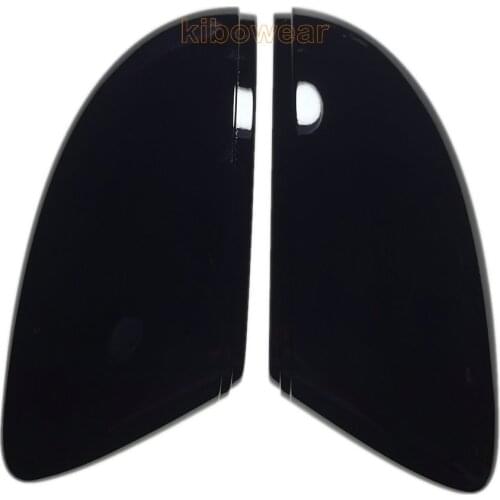 Side Mirror Caps for VW Passat B7 CC Scirocco MK3 For Jetta MK6 Beetle A5 6 Replacement covers glossy black Pair