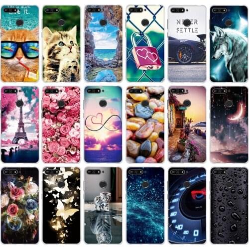 Case For Coque Huawei Honor 7A 7A Pro Case TPU Soft Silicone Back Bumper Cover For Fundas Huawei Y6 Y6 Prime 2018 Phone Bag Case