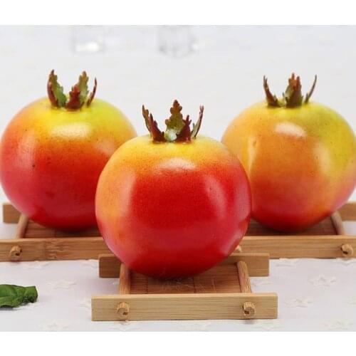 Artificial Fruits Foam Fake pomegranate Fruit Kitchen Table DIY Home Decoration Plastic Simulation Artificial Fruits pomegranate