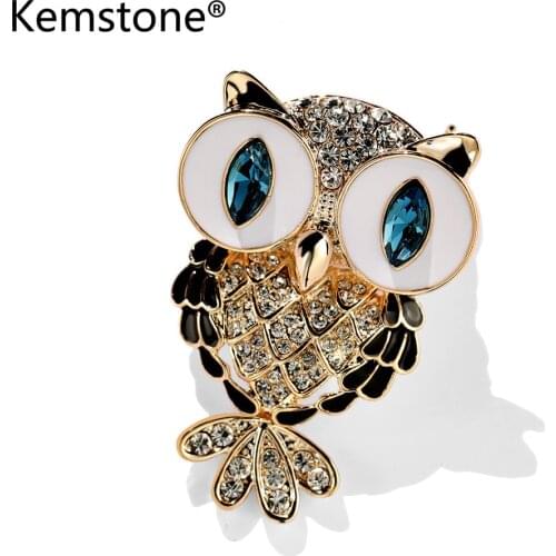 Kemstone White Brooches For Clothes
