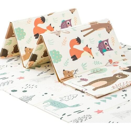 Toddler Toys Childrens Bedroom Carpet Educational Thick Foldable Baby Play Mat Infant Crawling Pad XPE Foam Thickened Mats