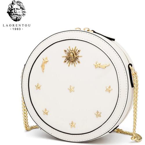 LAORENTOU Women's Round Bags