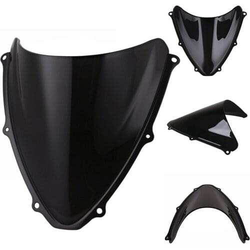 Motorcycle PC Windshield Spoiler Windscreen Air Wind Deflector for Suzuki K6