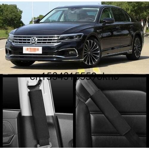 Car Interior Seat Belt Shoulder Protector For VW Bora CC Golf Jetta PASSAT Teramont Tiguan Sharan TOUAREG All Series