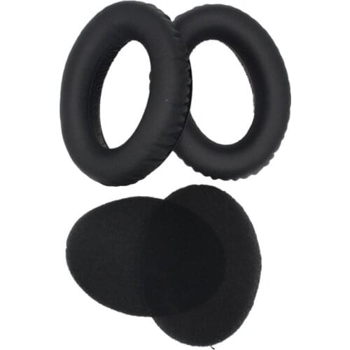 High Quality Soft Leather Earpads For Sennheiser HD650 HD565 HD580 HD545 HD600 HD598 Earphone Replacement Ear Pads Sponge Eh
